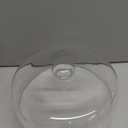 11 Inch Glass Cake Dome Cover, Upgraded Thickened Clear Cake Cover Lid for Cake Stand, Round Cloche Glass Dome for Dessert Plates Display and Protection