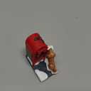 NINIPAPA Christmas Village Accessories Santa's Mailbox Villages Sets for Christmas Decoration Cute Doggy Letter to Santa Resin Christmas Ornaments