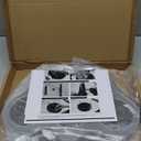 VOLDRA Water Bottle Organizer for Stanley Cup, Rotatable Tumbler Organizer Holder Countertop Stanley Cup Holder for Cabinet Organizer 7 Slot Water Bottle Tumbler Storage (Acrylic, 40 Oz)