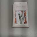 French Press on Nails Long Coffin Fake Nails Full Cover False Nails with gradient Design Acrylic Nails for Women and Girls 24Pcs (orange)