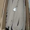 COSY HOMEER Edging Stair Treads Non-Slip Carpet Mat 28inX9in Indoor Stair Runners for Wooden Steps, Edging Stair Rugs for Kids and Dogs, 100% Polyester TPE Backing (15pc, Beige)