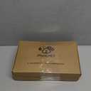 PHOEPET No Pull Dog Harness Medium Reflective Front Clip Vest with Handle,Adjustable 2 Metal Rings 3 Buckles,[Easy to Put on & Take Off](M, Orange), Set of 2