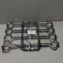 ZEDODIER 2 Pack Tank Top Hanger Space Saving, Bra Hangers for Closet Organizer, Hanging Bra Organizer Tank Tops Holder with 16 Hooks, Metal Closet Organizers and Storage Small Space Solutions, Black