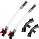 VP Gas Can Hose,Racing Fuel Jug HosesFuels Filler Hoses Suitable forgas jugvp racing gas canAnd comes with a new type of pipe bending machine(Red 2pcs switch fuel hose+pipe bender)