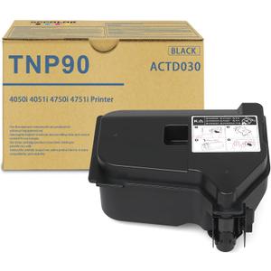 SPLENDIDCOLOR TNP90 ACTD030 Toner Cartridge High Yield Compatible for Konica TNP-90 Toner Cartridge for Minolta Bizhub 4050i 4750i Printer