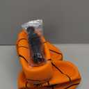 PlayBolt Size 3 Mini Basketballs (3 Pack) - 7-Inch Junior Rubber Basketball Set with Pump - Youth Beginner Kids Basketballs for Backyard Pool Parties, Arcade Games, Practice, Indoor & Outdoor Play (Orange)