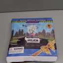 Police Costume for Kids, Cop Pretend Play Toys for Dress Up, Role Play Set with Handcuffs, Flashlight, Police Badge for Kids Boys and Girls 3-8, Halloween Costumes, Birthday Christmas Gifts