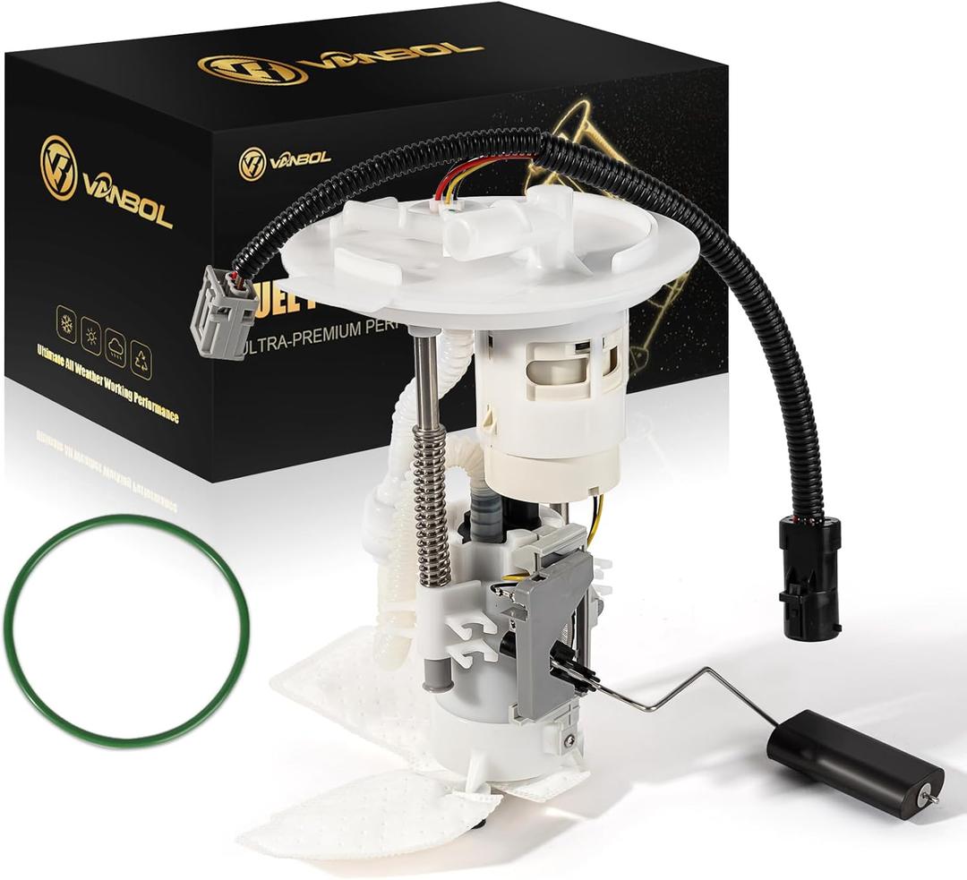 Electric Fuel Pump Assembly Compatible with 2006-2009 Ford Explorer 2007-2009 Explorer Sport Trac 2006-2009 Mercury Mountaineer V6 V8 4.0L 4.6L Replace E2454M VANBOL0147 with Sending Unit