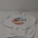 STAR WARS Men's A New Hope AT-AT Retro Circle Pull Over Hoodie (White), Size L
