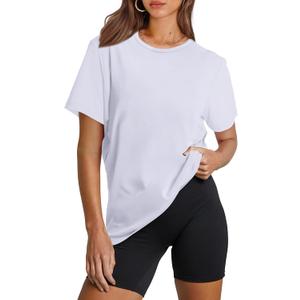 OFEEFAN Workout Tops for Women UPF 50+ Breathable Quick Dry Loose Fit T Shirt Outdoor Yoga Running Hiking Gym Tee Top (X-Large)