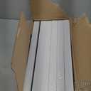 LBECUA 8x10 Picture Frame Set of 6, Display Pictures 8x10 without Mat or 5x7 with Mat, Horizontal and Vertical for Wall and Tabletop, White