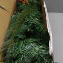 3 Ft Green Christmas Tree with Lights, Timer 8 Modes DIY 50 Warm White Lights Battery Operated Small Artifical Full Xmas Tree Pine Needles Cones Red Berry for Tabletop Home Indoor Holiday Party Decor