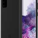 PATCHWORKS ITG Designed for Samsung Galaxy S20 5G Case 6.2 inch (2020) Ultra Slim Fit Thin Shockproof Hard Back Non Slip Stylish Matte Protective Phone Case [Military Grade Drop Test] - Black