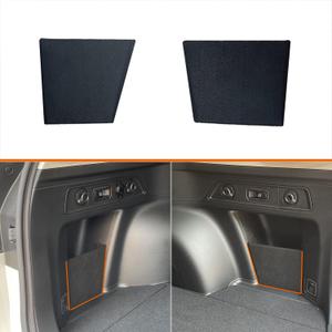 Subaru Forester Trunk Organizer, Trunk Storage Fiberboard Panel, 2pcs (Driver's side+Passenger's side, Multi-color)
