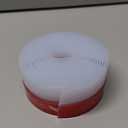 Draft Seal Tape for Doors and Windows 2 in x 10 Ft Silicone Weather Stripping Extra Thick 2mm Door Seal Strip with Strong Adhesive Draft Insulation Stopper Side Seal - Clear