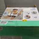 Ingenuity My Bath Seat for Sit-Up Baby Bathing, Sure & Secure Suction Cups, ASTM Safety Tested & Approved, Backrest for Assisted Sitting, Easy Setup & Storage, Gray