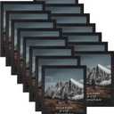 HORLIMER 8x10 Picture Frame Set of 15, Black Picture Frames Display 8 by 10 Photo for Wall or Tabletop