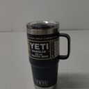 YETI Rambler 20 oz Travel Mug, Stainless Steel, Vacuum Insulated with Stronghold Lid (Navy)