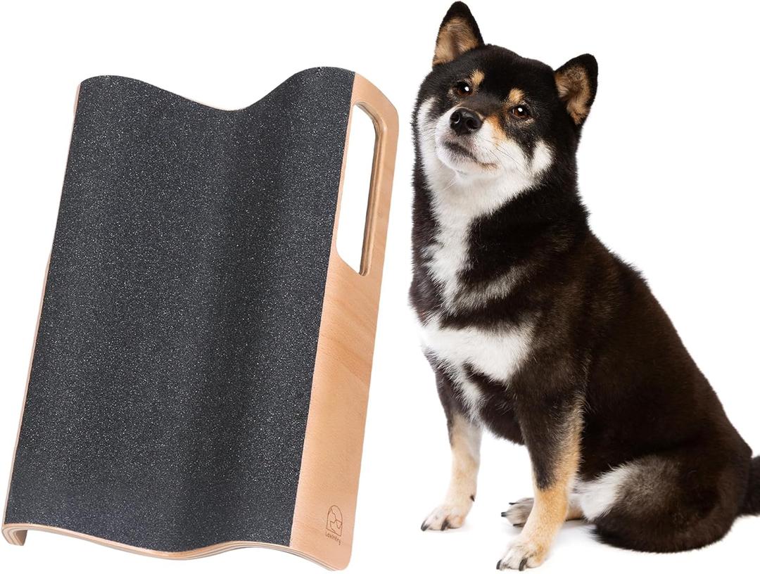 M-Shaped Dog Scratch Pad for Nails, Dog Nail File Toy for Dog Nail Maintenance, Shortened Dogs Side Nails Easily (M)