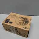 Yipetor Dog Toy, Frozen Dog Treats to Keep Dogs Busy, Interactive Treat Dispensing Dog Toy Puzzle, Interactive Chew Toys for Dog Power Chewer, Durable Rubber-Easy to Clean-Holds Kibble - Large