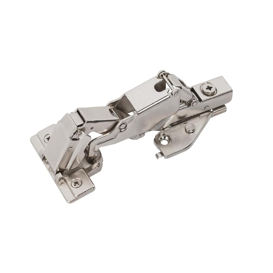 Amerock 2 Pack Full Overlay 165 Degree Lazy Susan Bi-Fold Door Self-Closing Concealed Hinge for Face Frame Cabinet