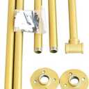 Industrial Pipe Clothes Racks, Space-Saving Display Hanging Clothing Racks