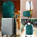 MATEIN Travel Backpack Large, Water Resistant Carry on Backpack for Travelling, Airline Approved Large Capacity Back Pack, Expandable Lightweight Overnight Daypack, Travel Gift, Peacock Blue (Blue)