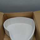 SAFIGLE Heart Shaped Baby Posing Basket Newborn Photography Prop Wooden Heart Box Lightweight Newborn Photo Shoot Case Portable Baby Photography Props 16.38 Inch