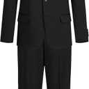 Tommy Hilfiger Boys' 2-Piece Formal Suit Set (18 Husky, Black)