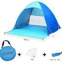 Automatic Pop-Up Instant Portable Outdoors Quick Cabana Beach Tent Sun Shelter