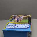 Kids Soccer Goal for Backyard Set - 2 Set of 6X4 / 4X3 ft Toddler Soccer Nets Training Equipment, Soccer Ball, Pop Up Portable Soccer Set for Kids and Youth Games and Training Goals Ages 3-16 Gift