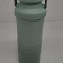 Momcozy 22oz Portable Breast Milk Cooler for Outdoor, Life Saver with 360 Total Cooling for 24 Hours, Larger Capacity Travel Breastmilk Chiller with 2pcs Baby Bottles for Breastmilk Storage, Green