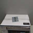 DYALE Flower Display Stand with Buckets - Flower Cart with Wheels for Bouquet Shop, Metal Flower Rack Display Stand for Wedding Garden, Party, Events (White, Square buckets)