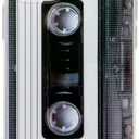 FAteamll Case for iPhone 12 Mini Matte Finish Heavy Duty Soft Back Cover with Reinforced Corners TPU Soft Bumper Retro Cassette Tape Case Compatible with iPhone 12 Mini