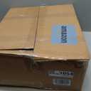 Ivilon Drapery Treatment Window Curtain Rod - Square Design 1 1/8 Rod. 28 to 48 Inch, Satin Nickel