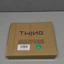 TWING 5x7 Picture Frame, Acrylic Photo Frame Self Standing Magnetic Color Floating Picture Frame Use as 5x7, 5x5, 4x6 - Horizontal and Vertical Formats for Wall and Tabletop Display, Grey, 1 Pack