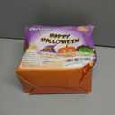 48 Halloween Toys Pack with Pumpkin Box, Halloween Party Favors Gifts for Kids, Squishy Mochi Toys in Bulk with Bubble Push it Keychain, Halloween Treat Bags Fillers, Trick or Treat Classroom Prizes