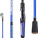 One Bass Fishing Rods,IM7 Graphite Spinning Rod & Casting Rod, 2 Pc Strong Quality Baitcasting Rod with Super Polymer Handle, 7'0"-MH-Fast