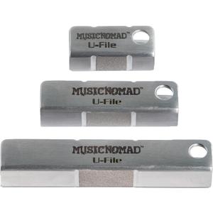 MusicNomad U-File Single Fret Leveler, 3-Pack MN813