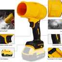 Brushless Leaf Blower for DEWALT 20V Battery, 990000 RPM Cordless High-Speed Handheld Air Blower, Jet Fan Design for Patio Cleaning, Lawn Care, Blowing Leaves/Dust (No Battery & Charger Included)