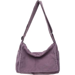 Messenger Bag for Women Men Satchel Bag Canvas Crossbody Shoulder Bag Casual Sling Bag