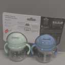 OXO Tot Transitions Straw Cup with Handles 6 oz. - Opal and Dusk - 2 Pack