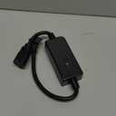 Leviton Decora Smart Wi-Fi Outdoor Plug, Works with Matter, My Leviton, Alexa, Google Assistant, Apple Home/Siri & Wire-Free Anywhere Switch Companion, Weather-Resistant, D215O-1RE, Black