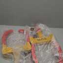 Tevlaphee Wheel Lock Set,Trailer Security Adjustable Anti Theft Trailer Wheel Lock for Car Camper Trailers SUV Boat Motorcycle Great Deterrent 2 Packs 6 Alike Keys