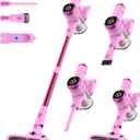 Tikom V500 Cordless Vacuum Cleaner for Home, 40000Pa/450W Stick Vacuum with LED Touch Screen, Charging Wall Dock, Anti-Tangle, Lightweight Handheld Vacuum for Pet Hair, Hard Floor, Carpet