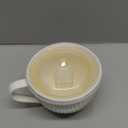 Ceramic Soup Mug with Lid, 24oz Large Soup Cup with Handle, Microwave Soup Bowl for Breakfast Cereal, Oatmeal, Overnight Oats, Coffee, Salad, Dishwasher Safe,Housewarming Wedding Gift ,1PC (White)