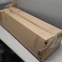 VEVOR 1.2" Rise Cuttable Threshold Ramp for Doorways, 35.4" Wide Natural Rubber Wheelchair Ramp, Non-Slip Solid Rubber Ramp with Double-Sided Tape for Doorways, Driveways, Bathroom, Smooth Tile