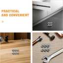 BESPORTBLE 6Pcs Corner Protectors for Furniture Soft Silicone Edge Guards and Drawer Pull Handle Covers Baby Proofing Bumpers for Cabinets and Drawers 1.10X0.70X0.47In