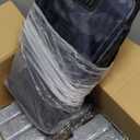 KastKing BaitSpace Fishing Tackle Bag With 4 Tackle Boxes & Removable Bait Binder, Water-Resistant Tackle Storage, Durable Fishing Gear, Adjustable Shoulder Strap (Large - 4*3600 Trays, F: Blue Camo)