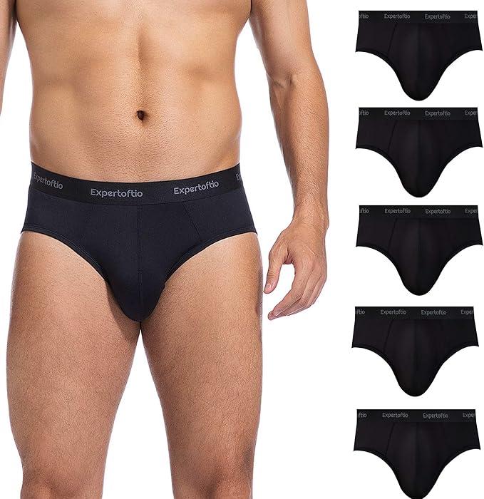 Men's Briefs Underwear, Sport Quick Dry Athletic Underwear,Pack 4,M
